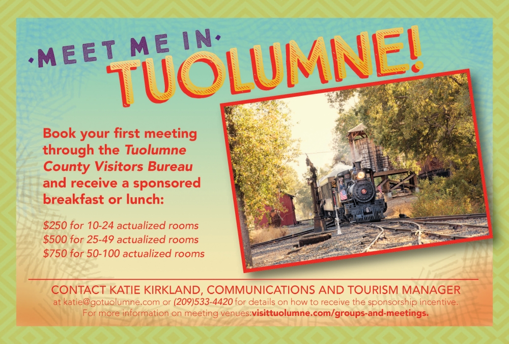 Meet Me In Tuolumne Incentive Meet Me In Tuolumne Incentive