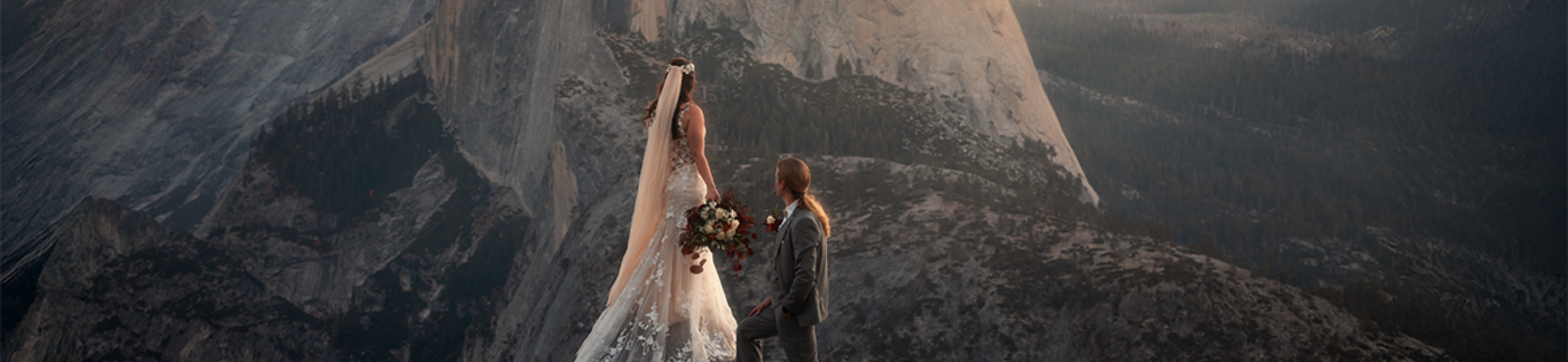 Glacier Point wedding