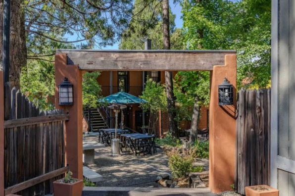 Groveland Hotel terrace area