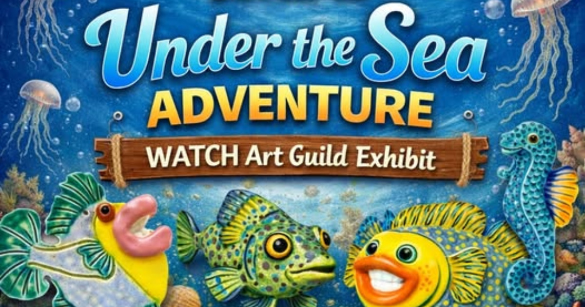 WATCH Art Guild Under the Sea Exhibit