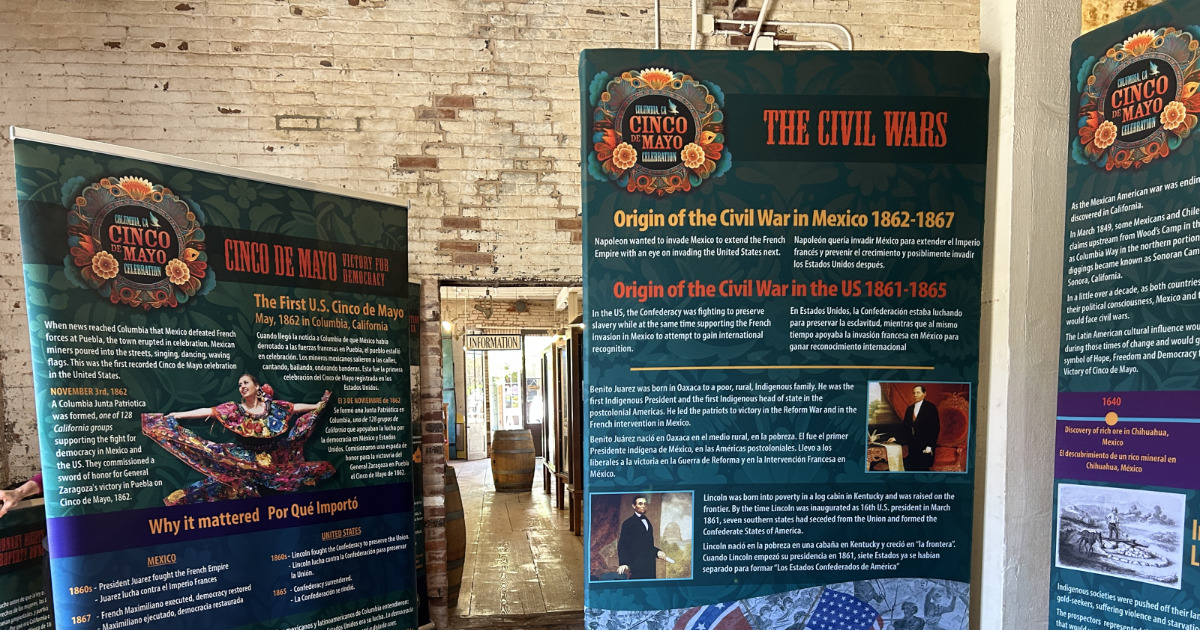 Cinco de Mayo exhibit