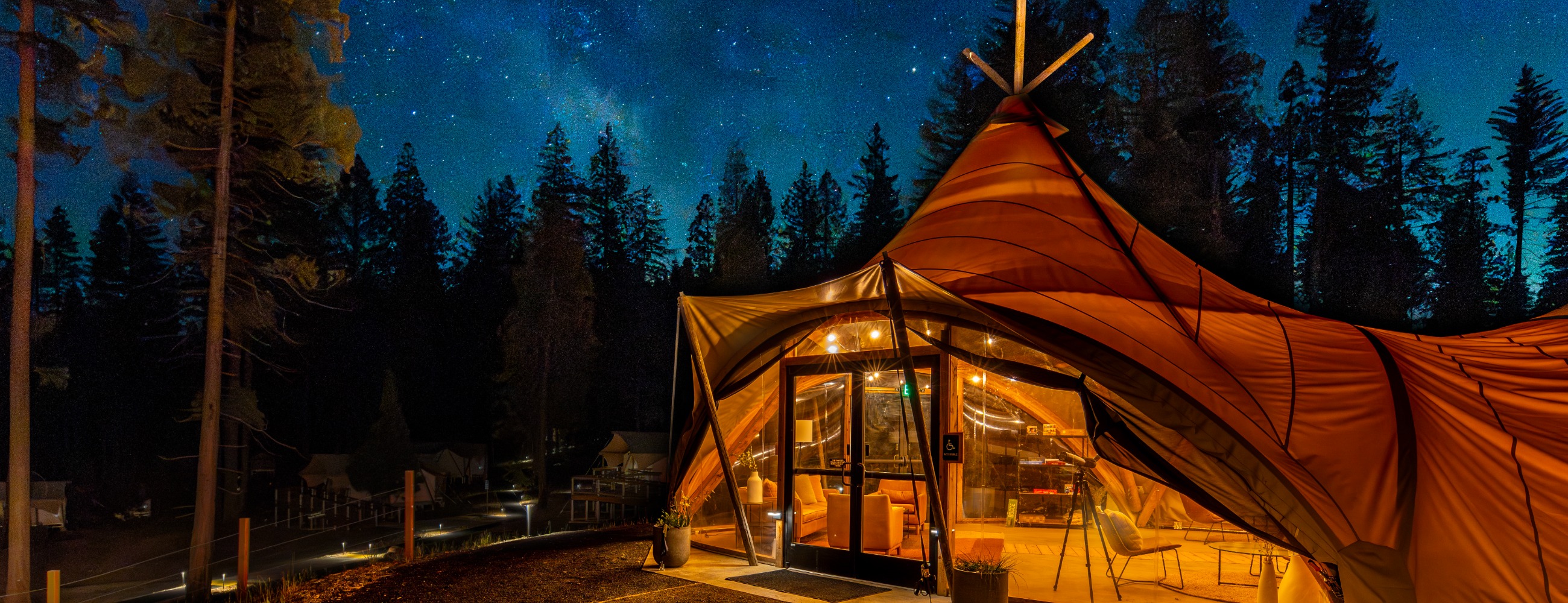 Under Canvas Yosemite lodge