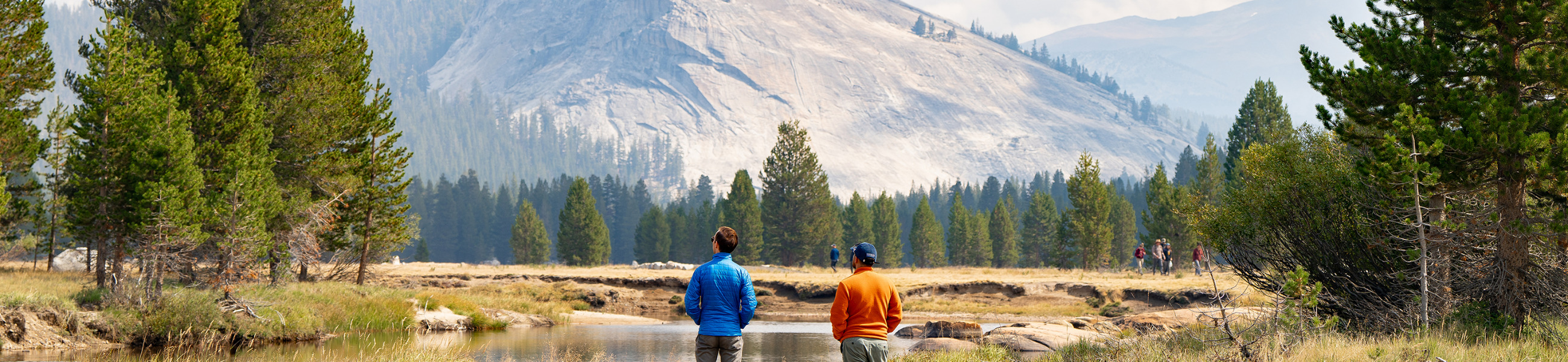Two men in Tuolumne Meadows