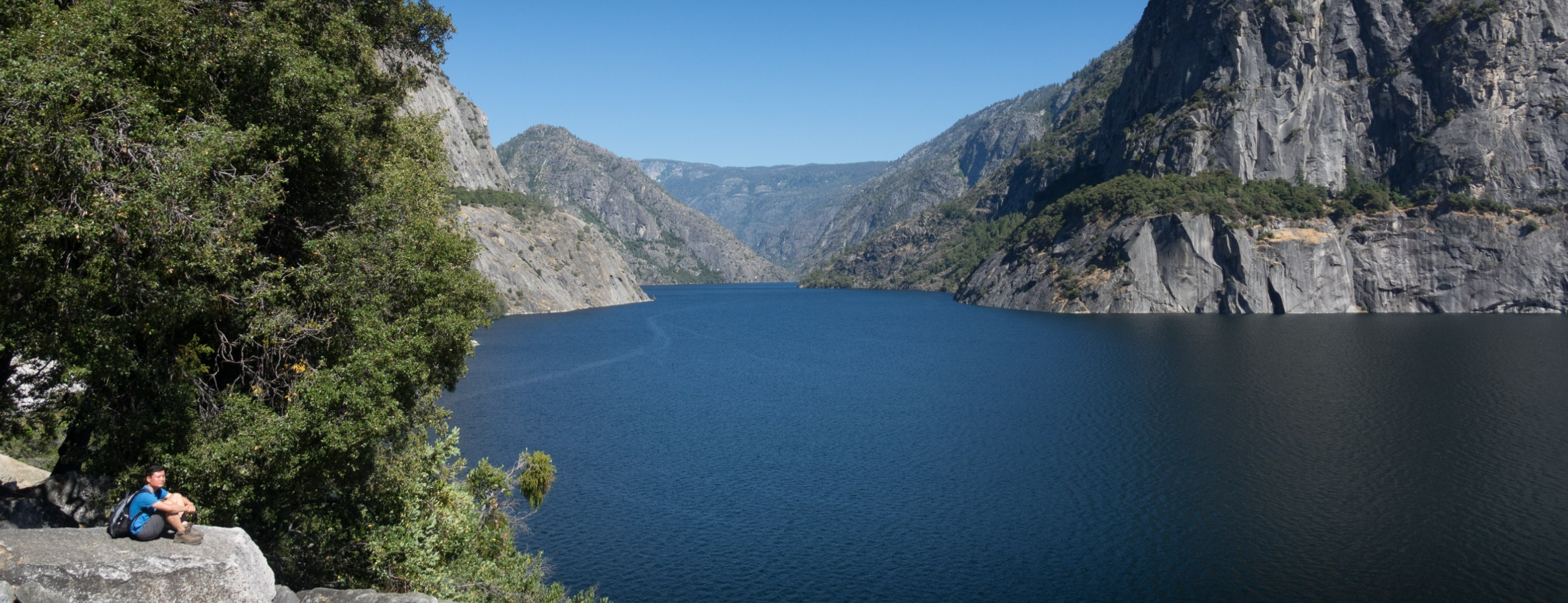 Hetch Hetchy Reservoir in Yosemite