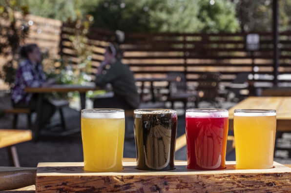 Around the Horn Brewing Company Beer Flight