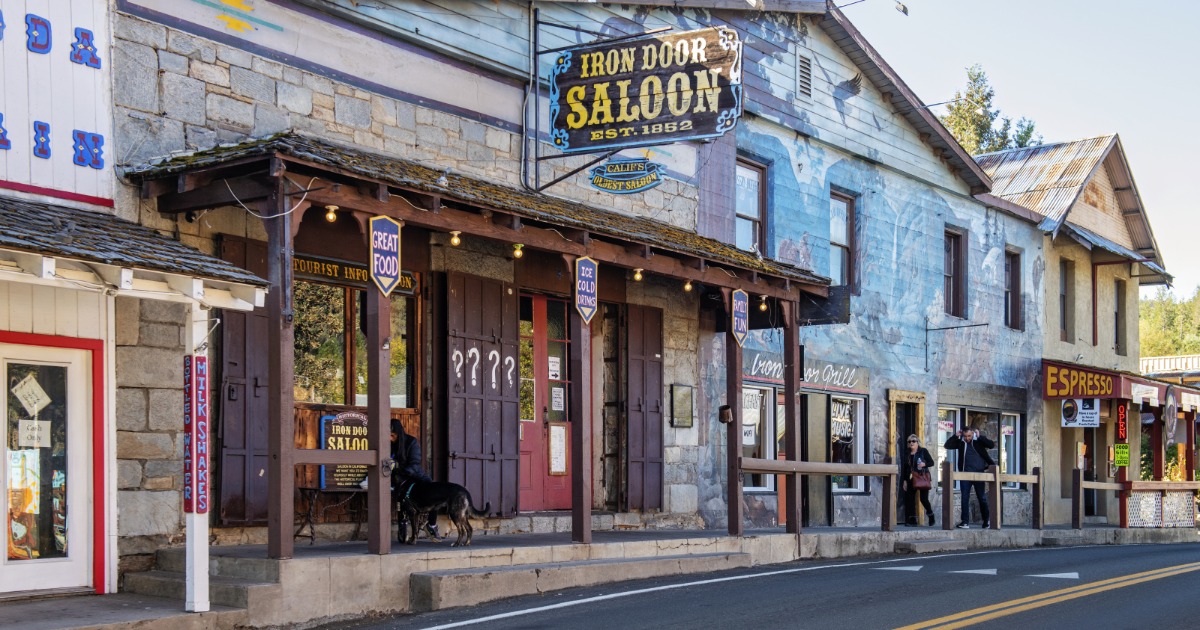 Downtown Groveland, California