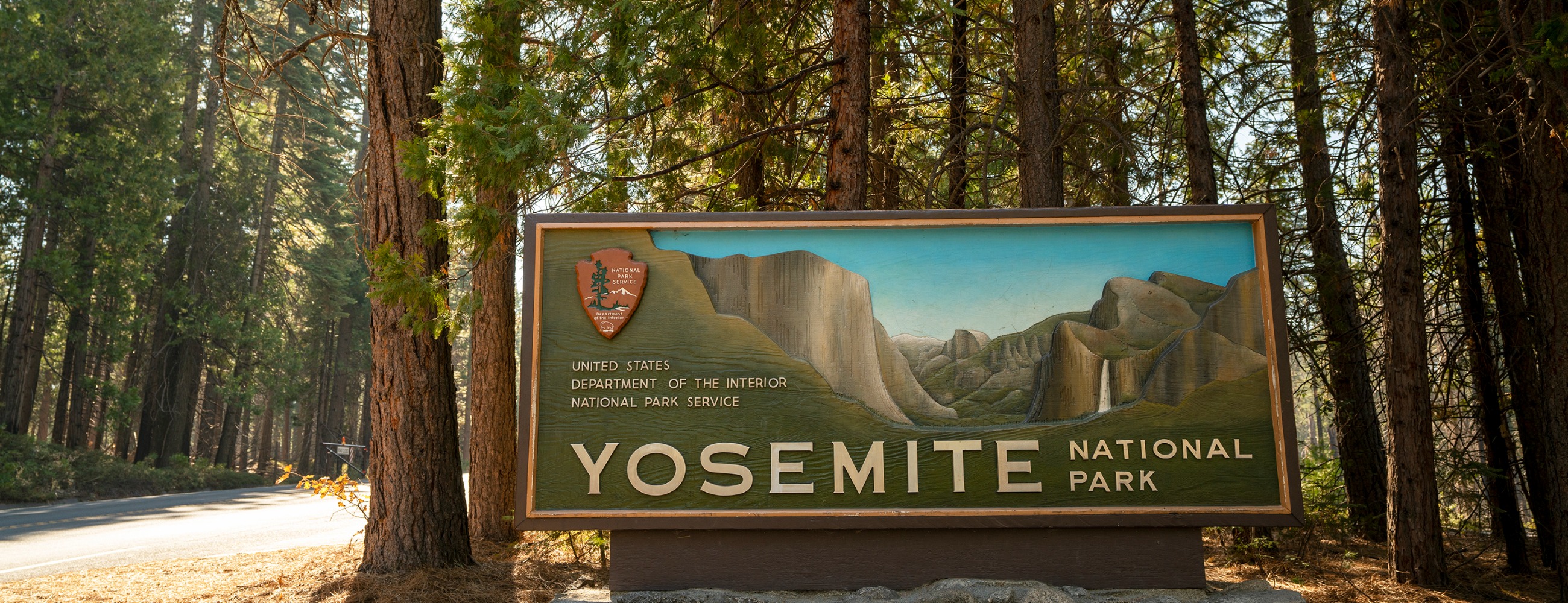 Yosemite National Park Sign