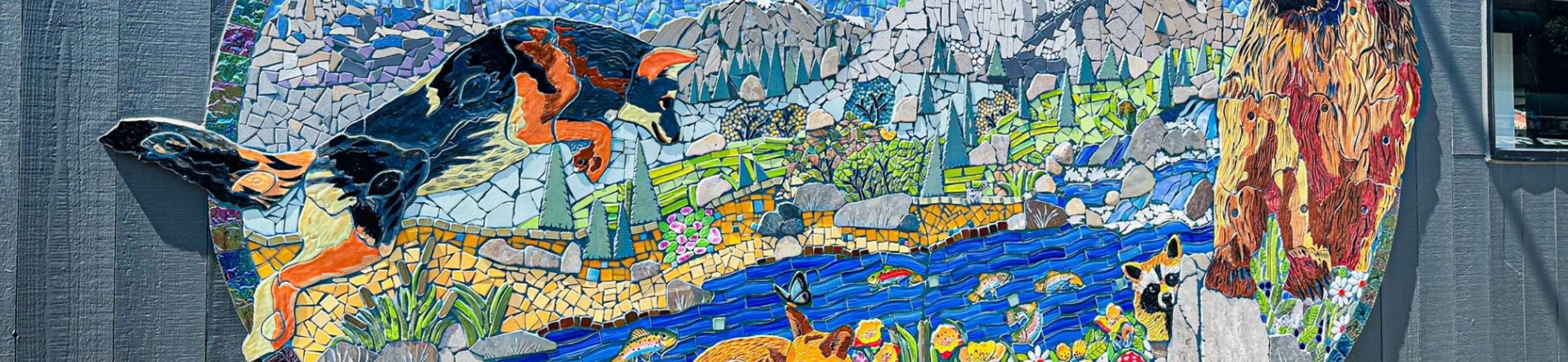 WATCH Mosaic Mural