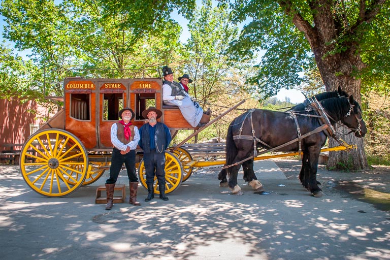 Columbia Stage Line and Stables