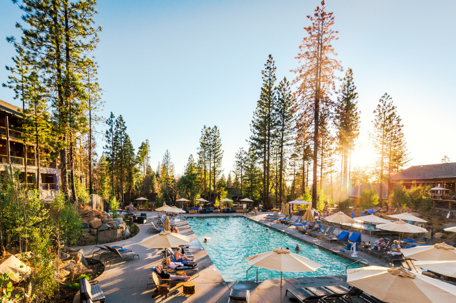 Pool at Rush Creek Lodge