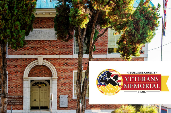 Tuolumne County Veterans Memorial Trail header