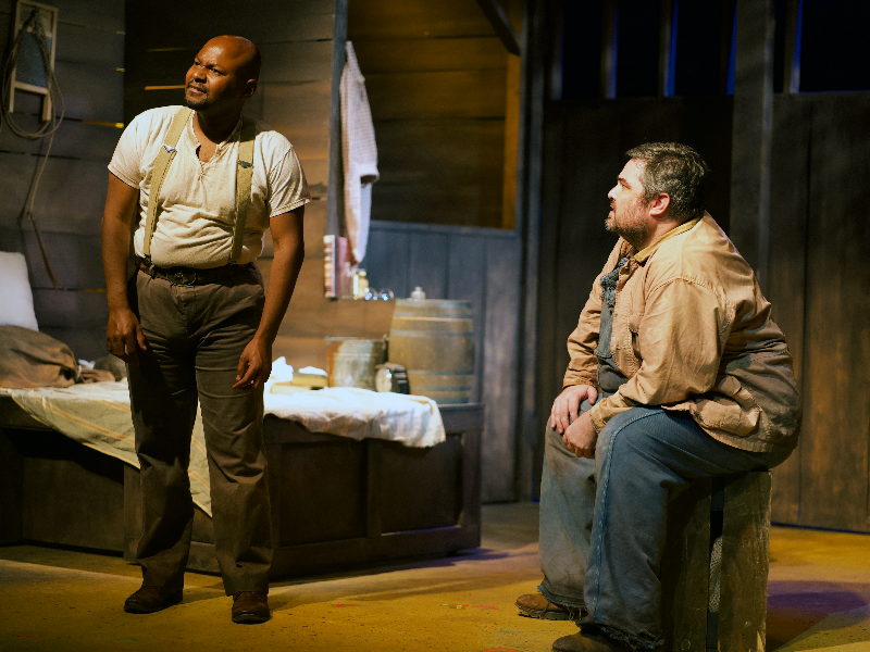 Sierra Repertory Theatre Of Mice and Men-Photo by Bill Herbert